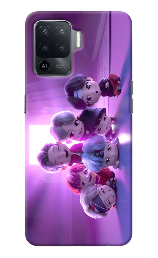 BTS Chibi Oppo F19 Pro Back Cover