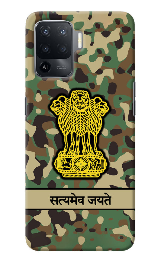 Satyamev Jayate Army Oppo F19 Pro Back Cover