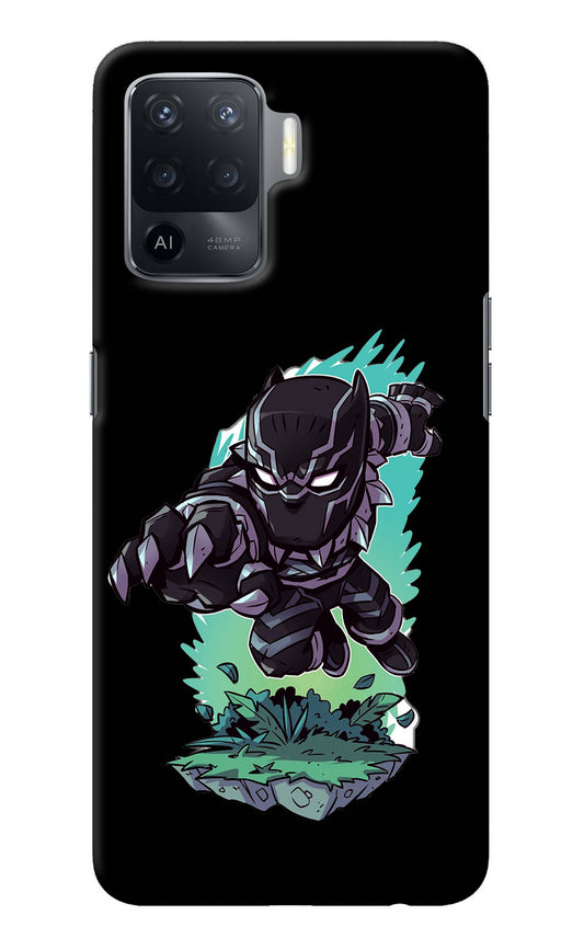 Black Panther Oppo F19 Pro Back Cover