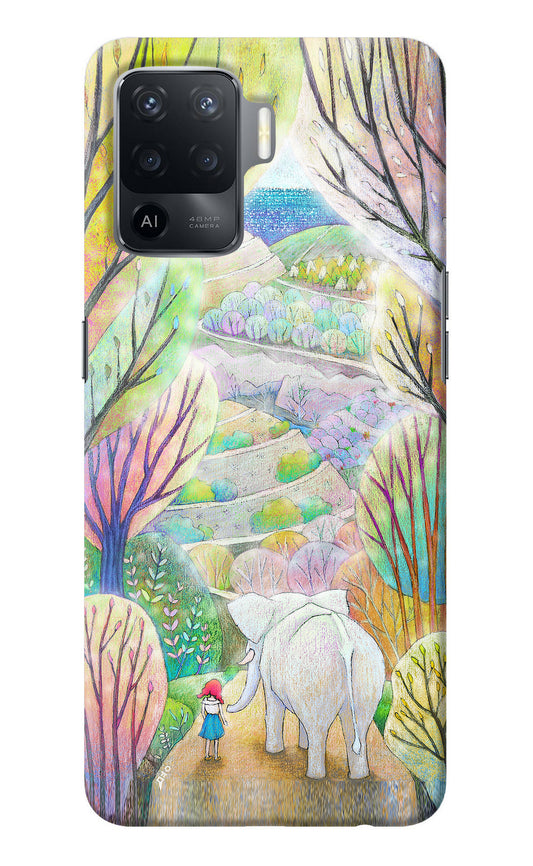 Nature Painting Oppo F19 Pro Back Cover