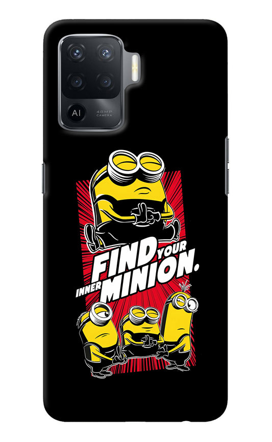 Find your inner Minion Oppo F19 Pro Back Cover