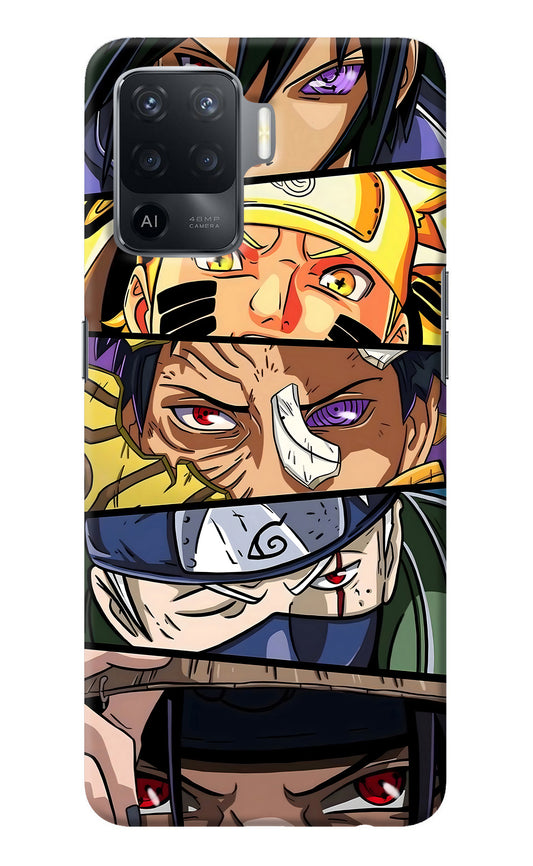 Naruto Character Oppo F19 Pro Back Cover