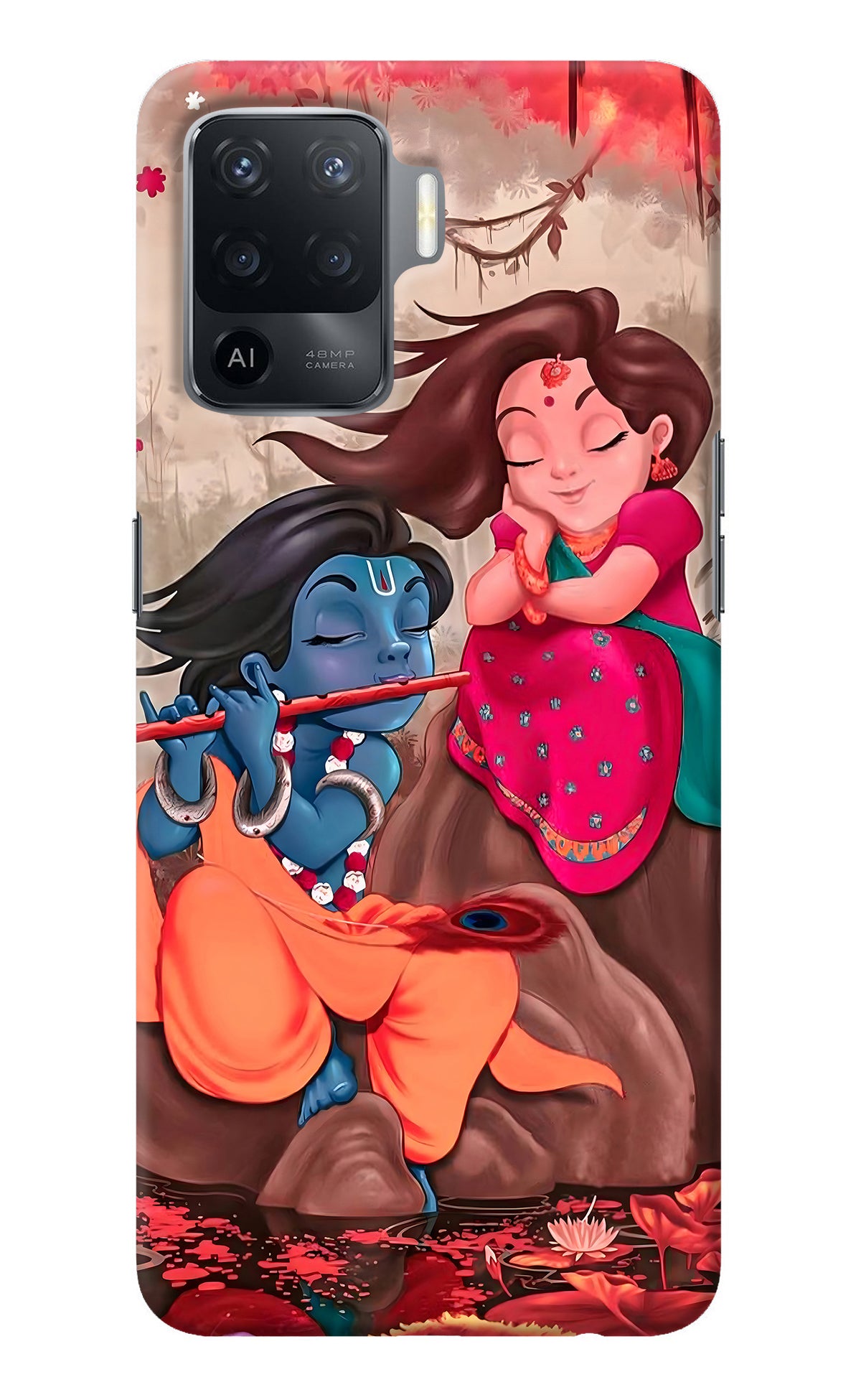 Radhe Krishna Oppo F19 Pro Back Cover