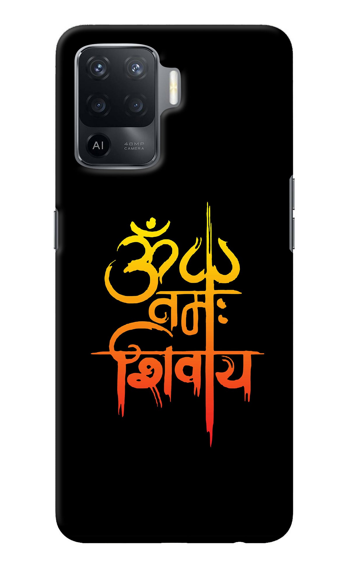 Om Namah Shivay Oppo F19 Pro Back Cover