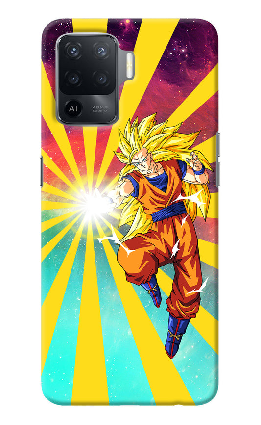 Goku Super Saiyan Oppo F19 Pro Back Cover