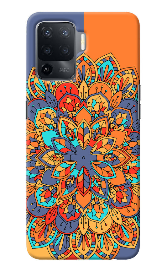 Color Mandala Oppo F19 Pro Back Cover