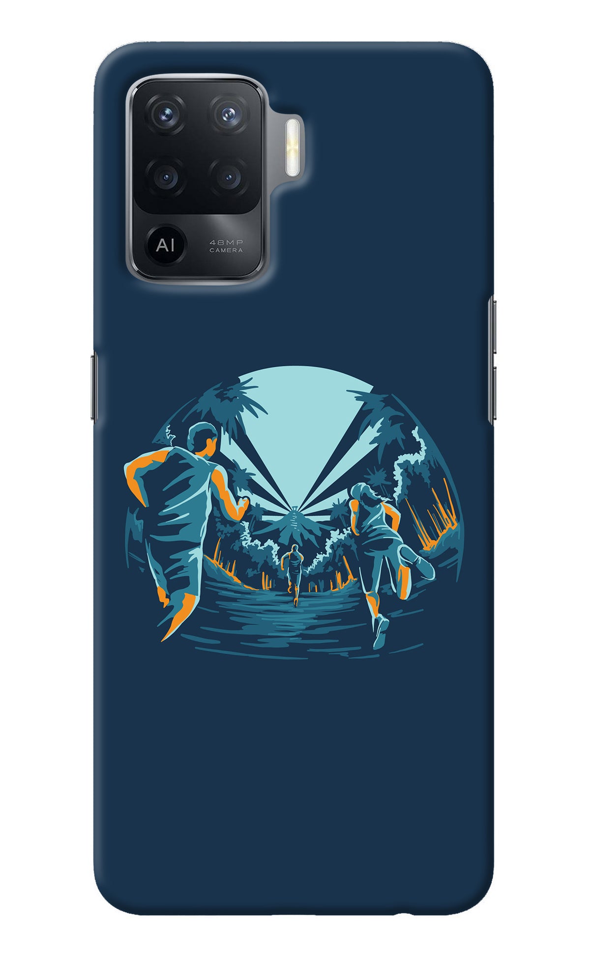 Team Run Oppo F19 Pro Back Cover