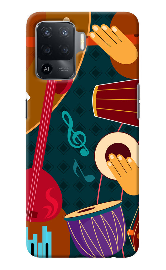 Music Instrument Oppo F19 Pro Back Cover