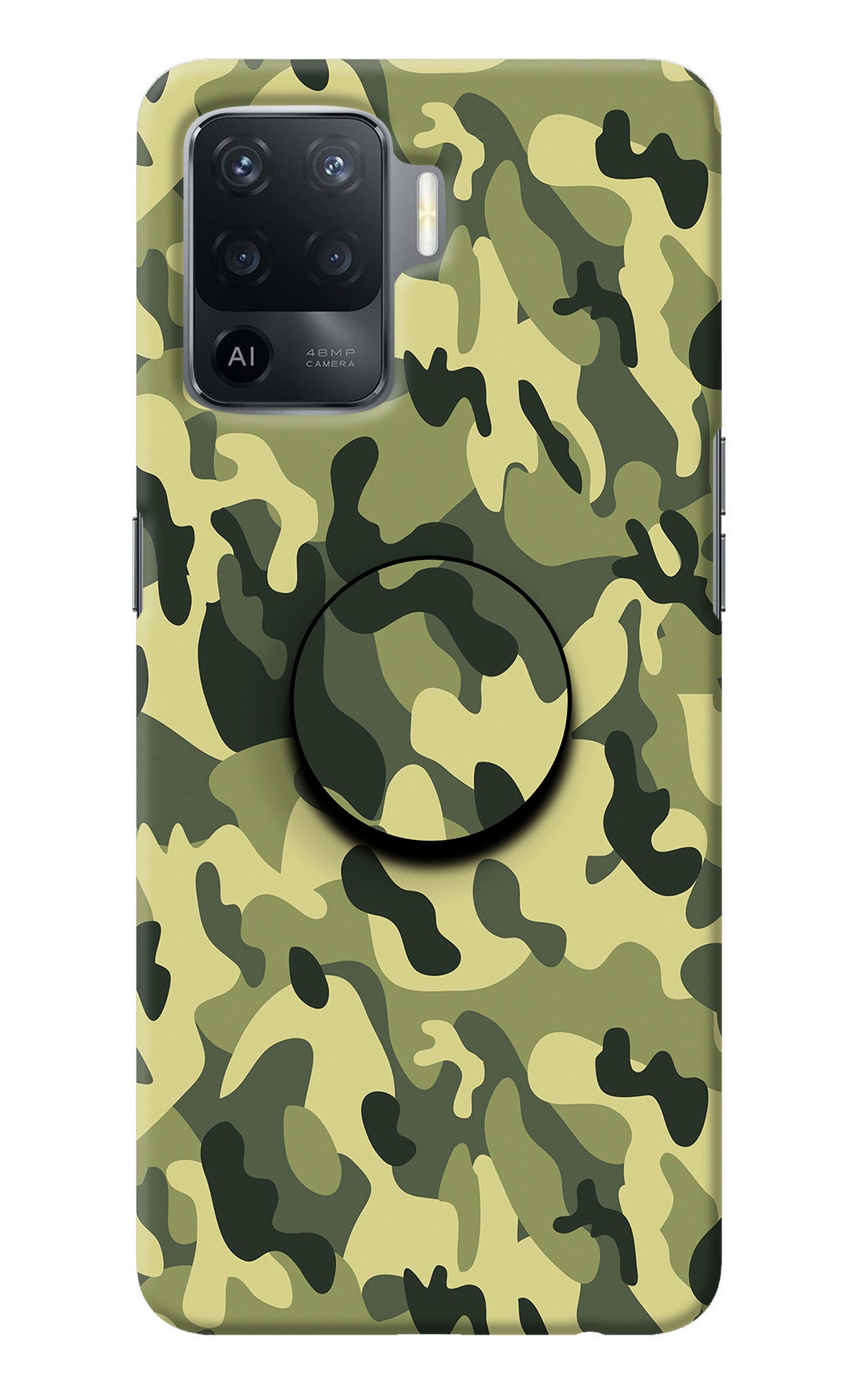 Camouflage Oppo F19 Pro Pop Case