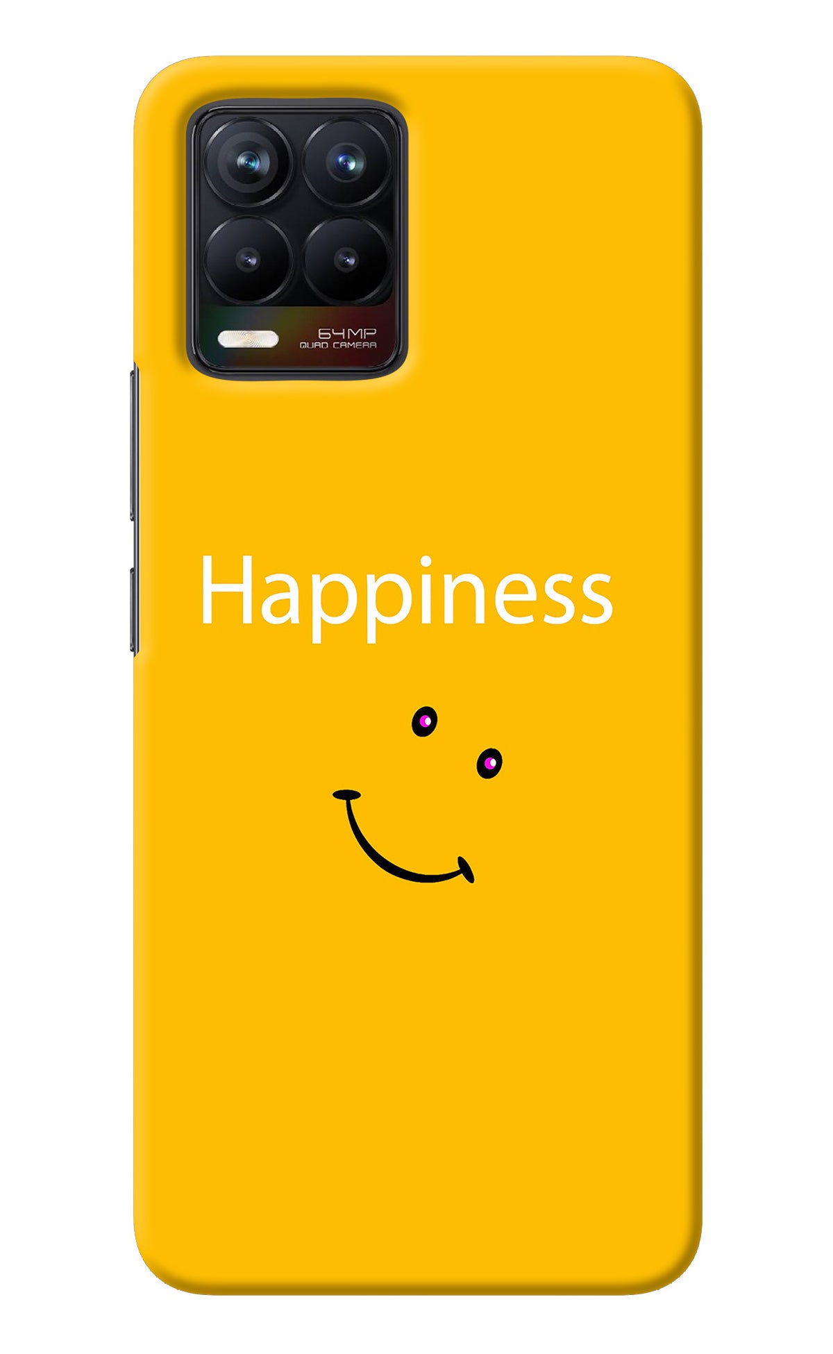 Happiness With Smiley Realme 8/8 Pro (not 5G) Back Cover