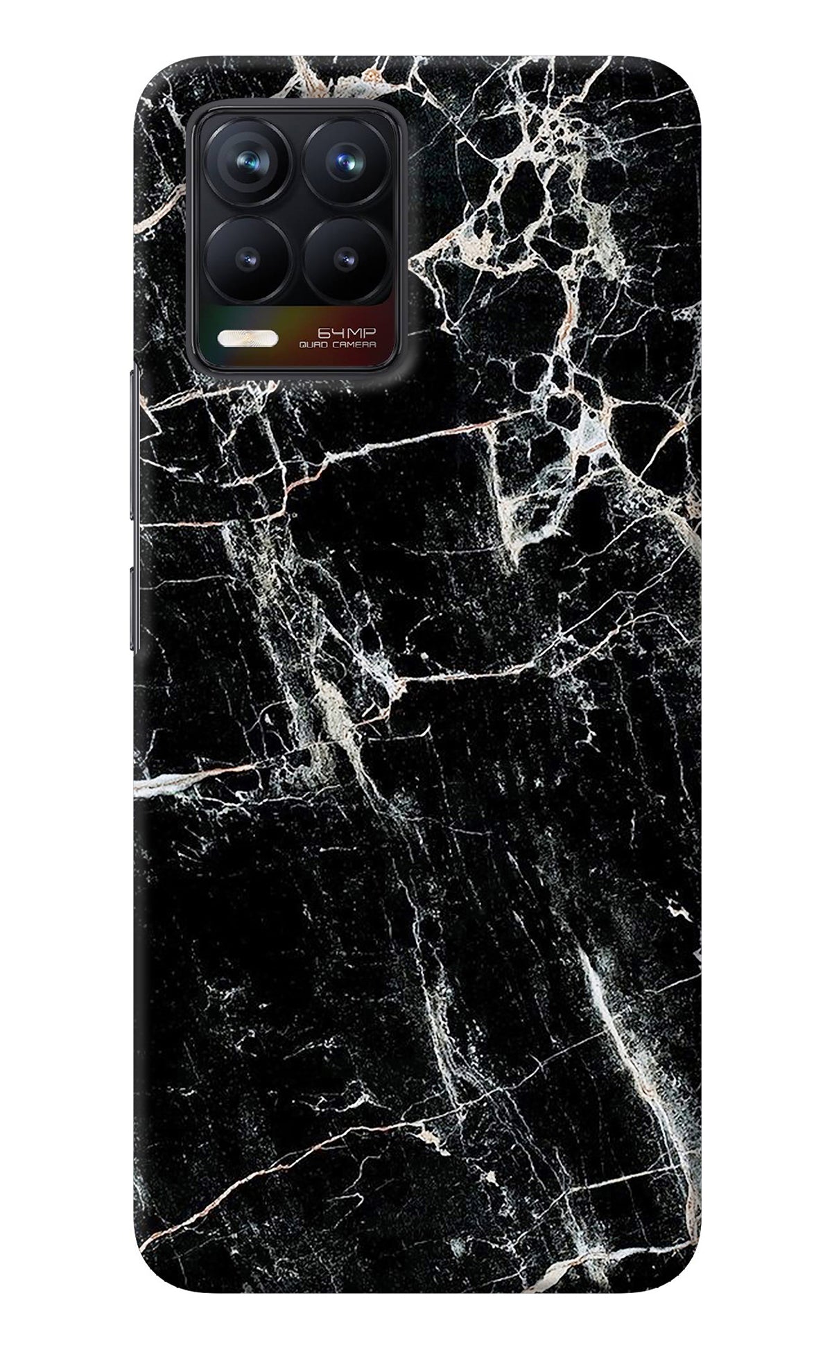 Black Marble Texture Realme 8/8 Pro (not 5G) Back Cover