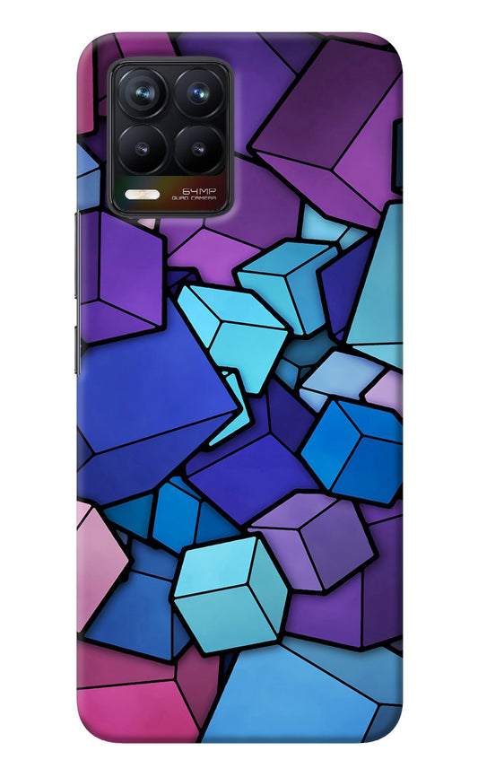 Cubic Abstract Realme 8/8 Pro (not 5G) Back Cover