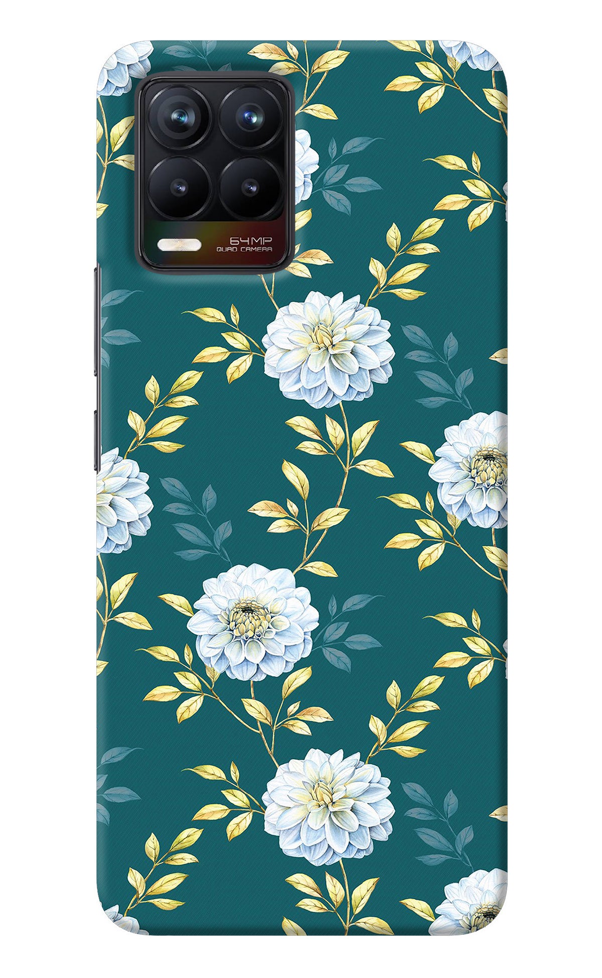 Flowers Realme 8/8 Pro (not 5G) Back Cover