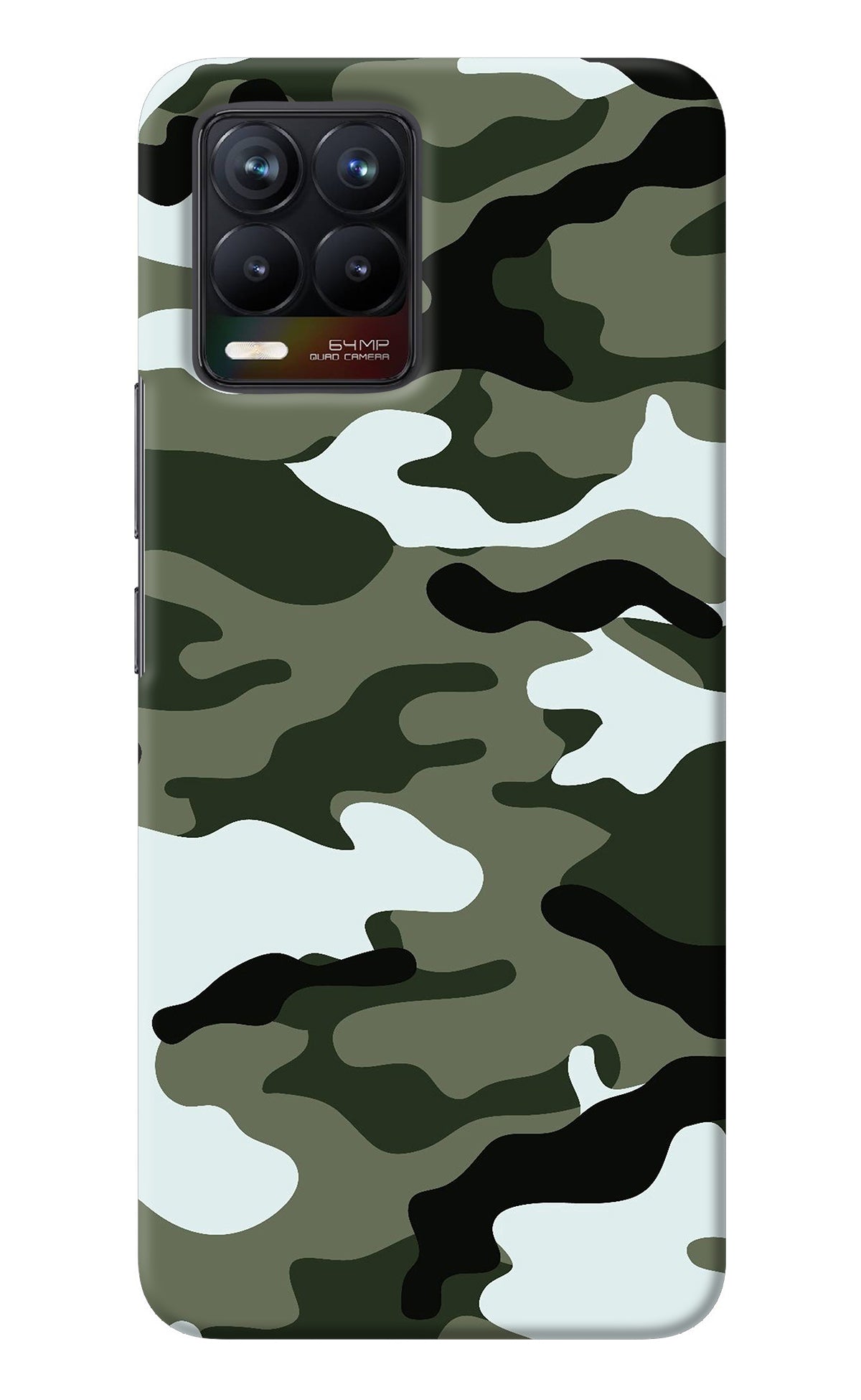 Camouflage Realme 8/8 Pro (not 5G) Back Cover