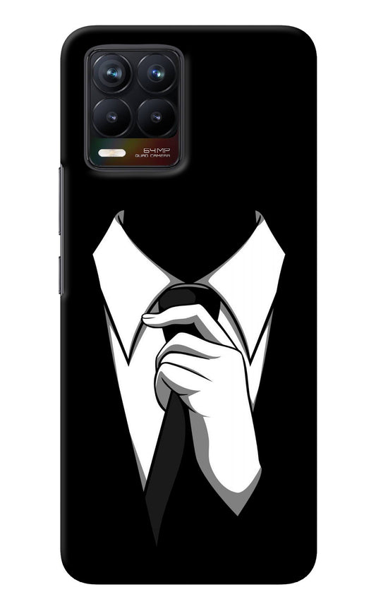 Black Tie Realme 8/8 Pro (not 5G) Back Cover