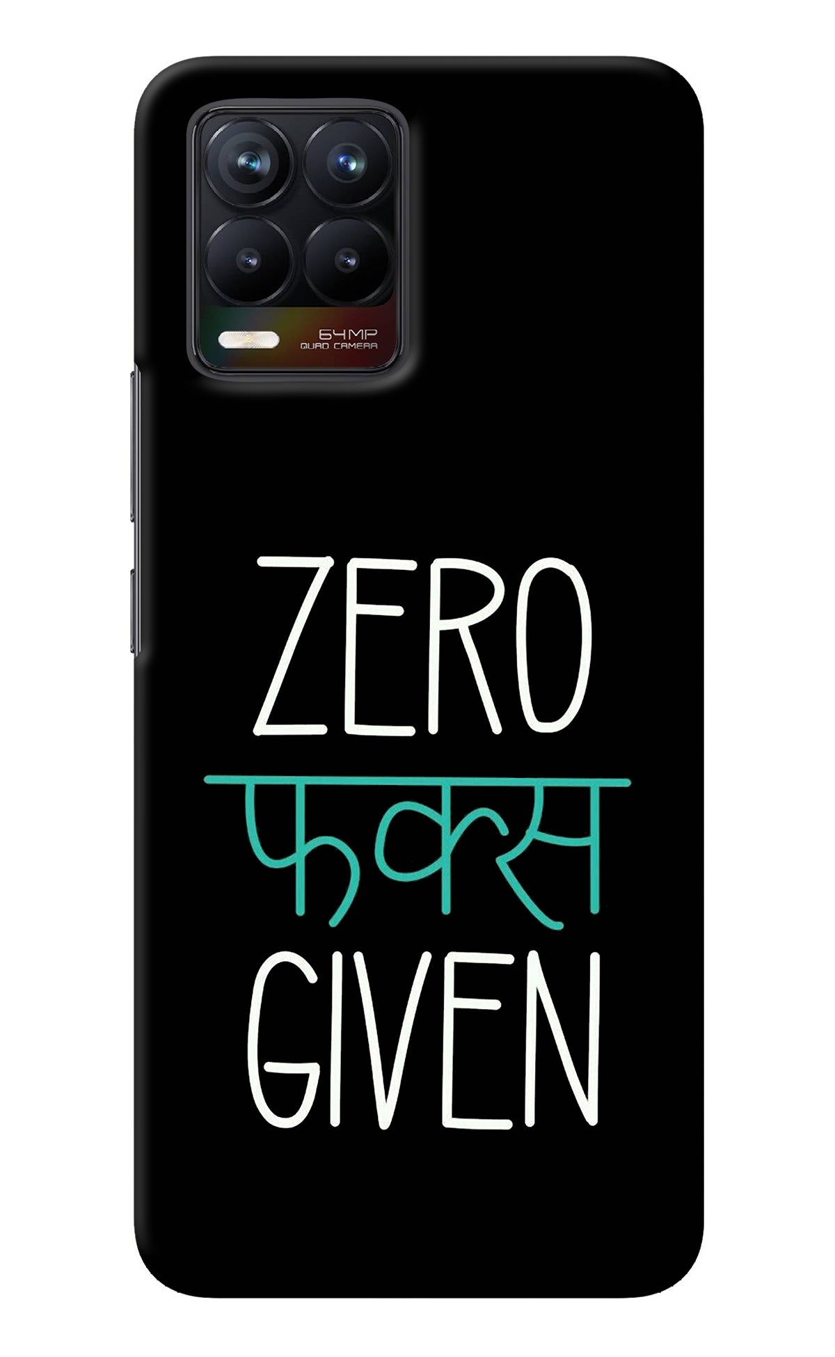 Zero Fucks Given Realme 8/8 Pro (not 5G) Back Cover