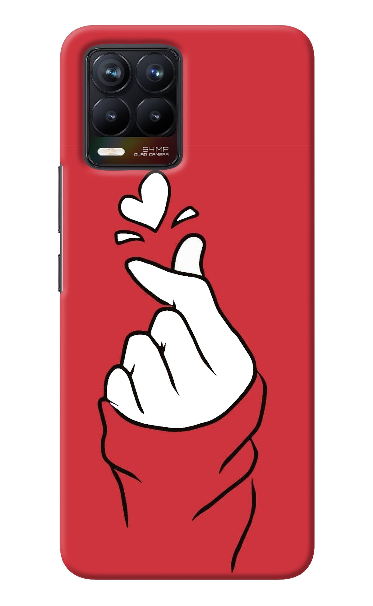 Korean Love Sign Realme 8/8 Pro (not 5G) Back Cover