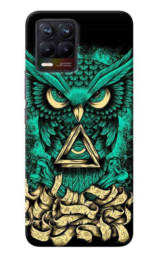Green Owl Realme 8/8 Pro (not 5G) Back Cover