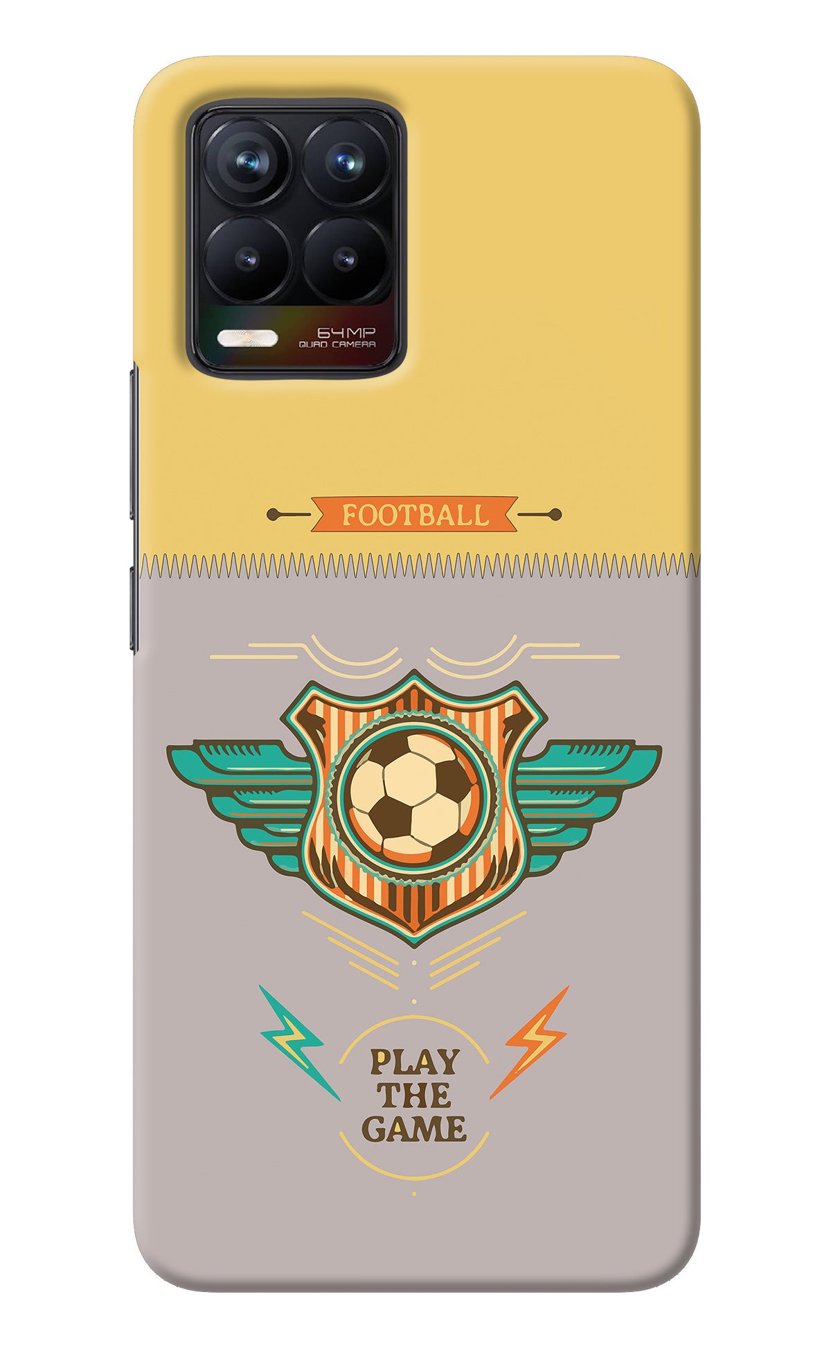 Football Realme 8/8 Pro (not 5G) Back Cover