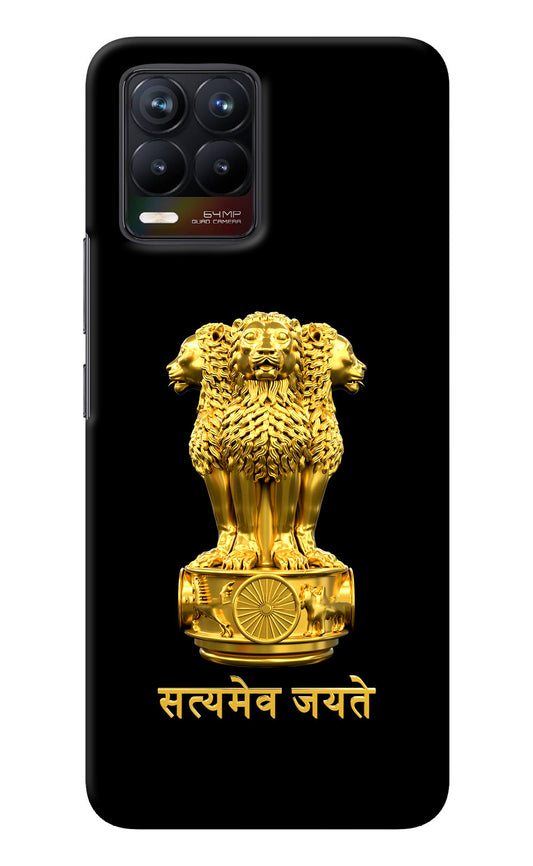 Satyamev Jayate Golden Realme 8/8 Pro (not 5G) Back Cover