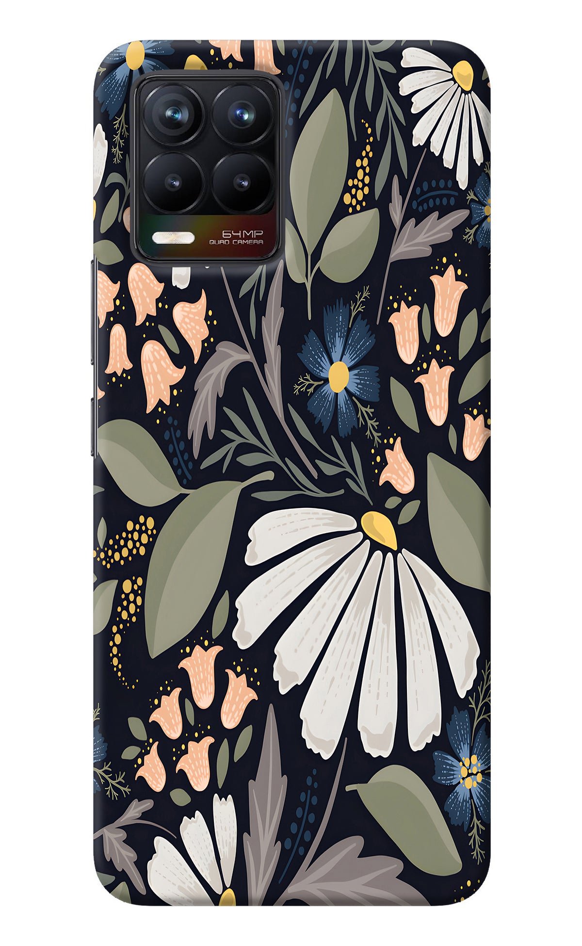 Flowers Art Realme 8/8 Pro (not 5G) Back Cover