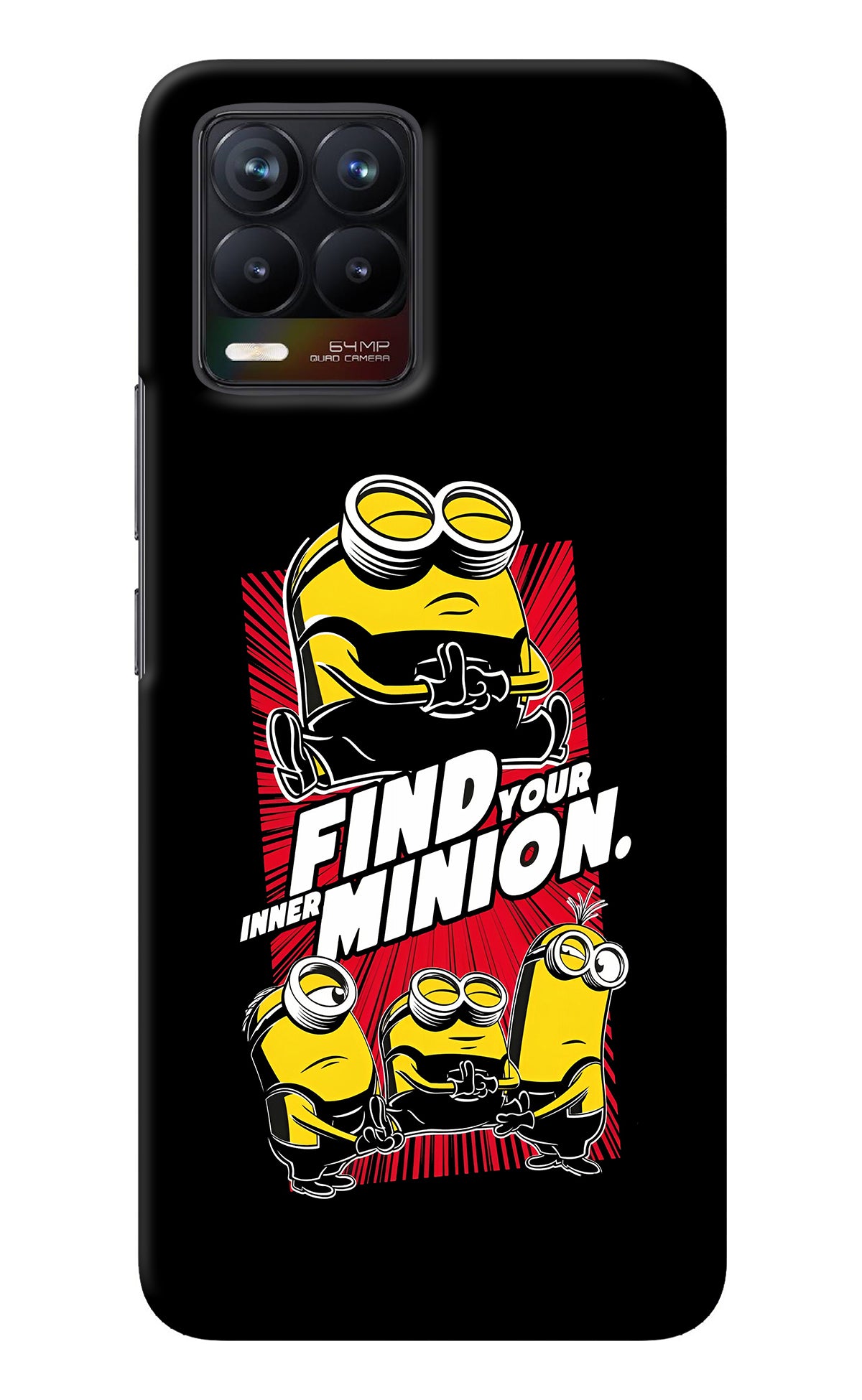 Find your inner Minion Realme 8/8 Pro (not 5G) Back Cover