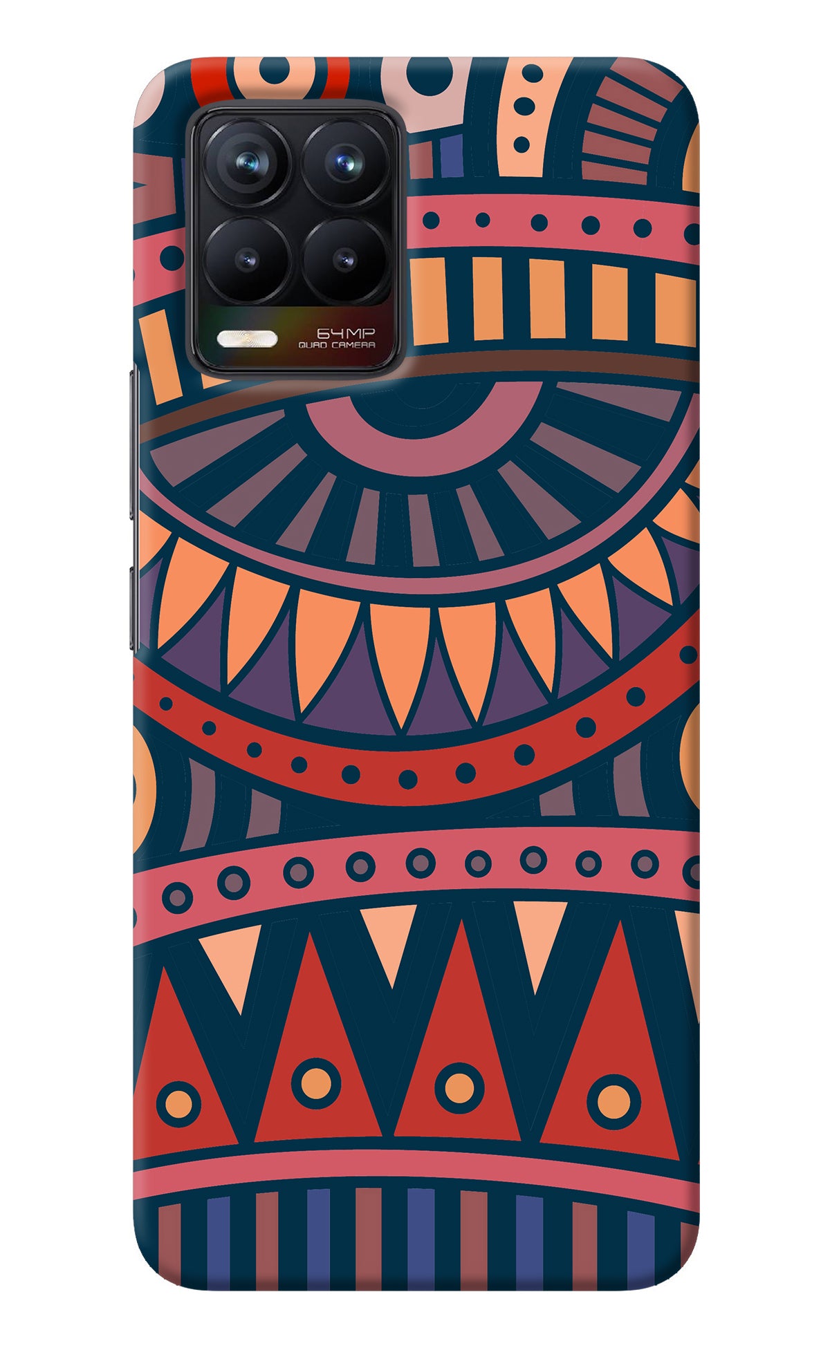 African Culture Design Realme 8/8 Pro (not 5G) Back Cover