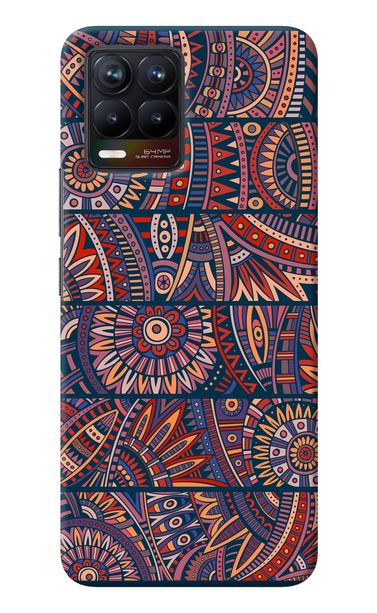 African Culture Design Realme 8/8 Pro (not 5G) Back Cover