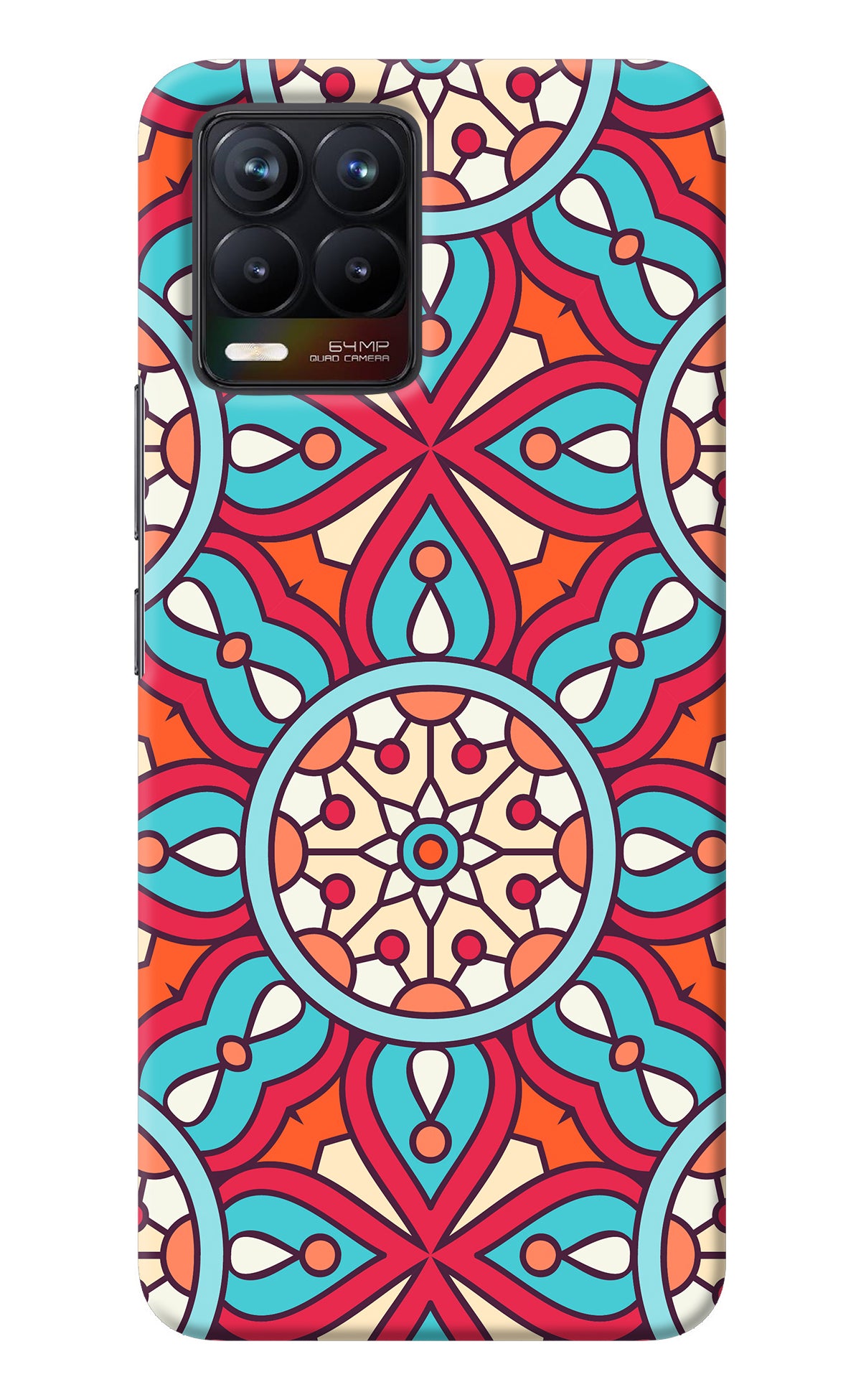 Mandala Geometric Realme 8/8 Pro (not 5G) Back Cover