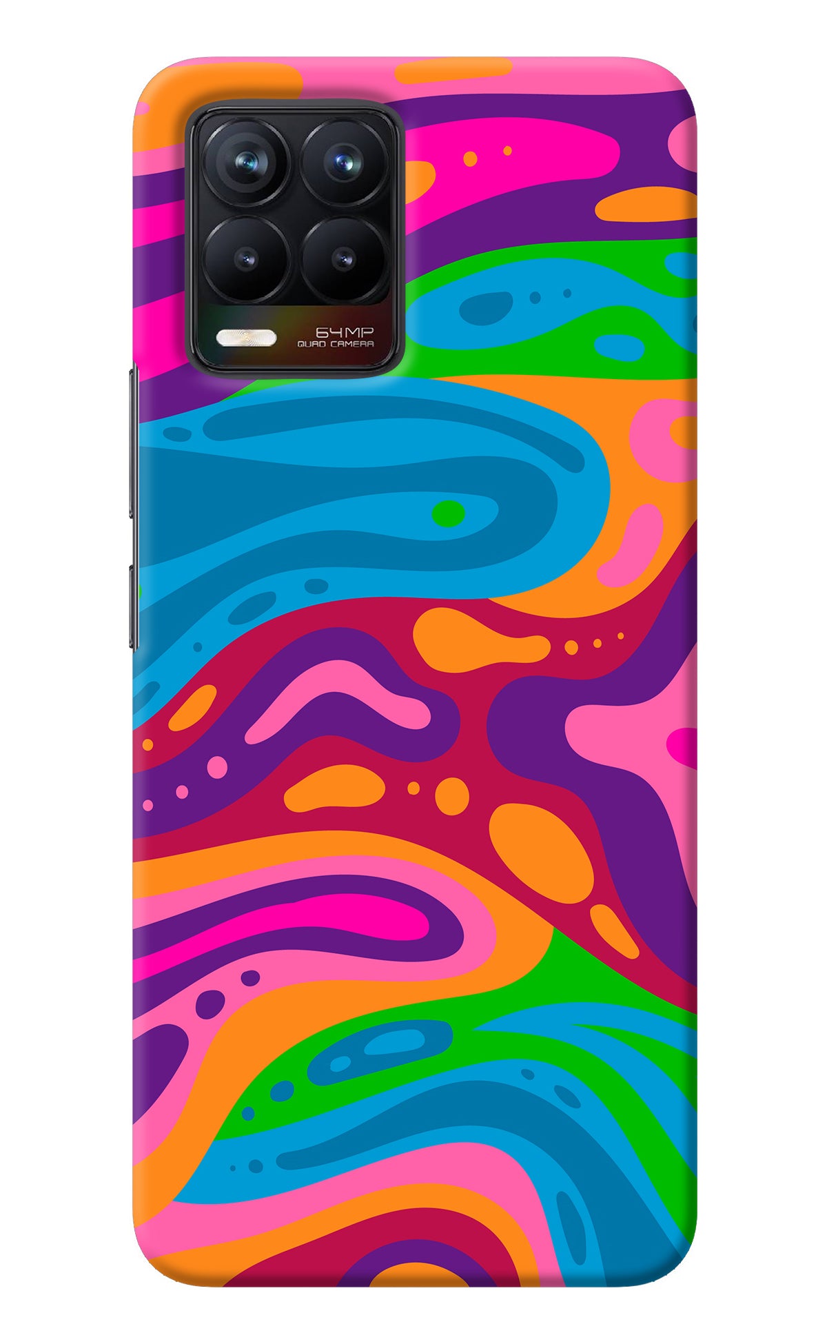 Trippy Pattern Realme 8/8 Pro (not 5G) Back Cover