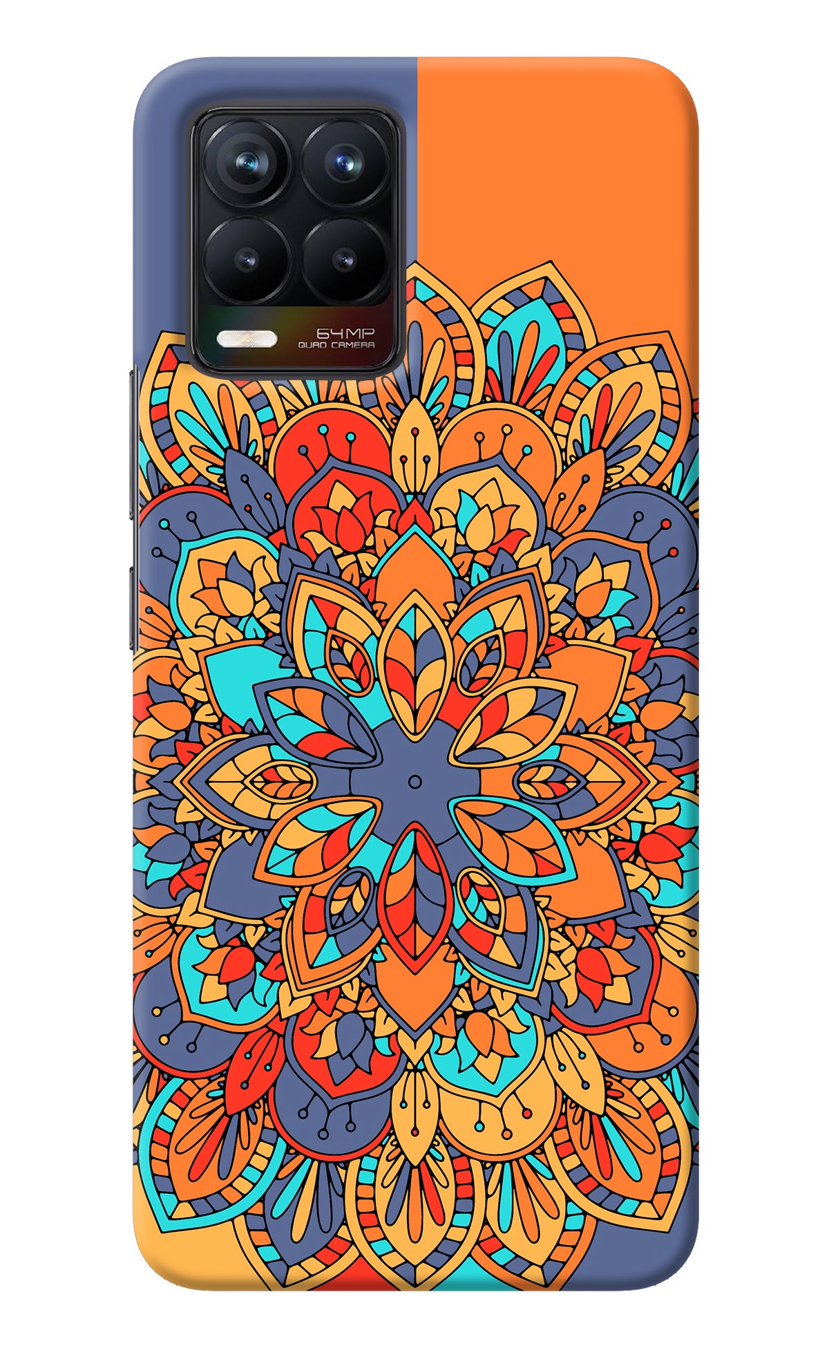 Color Mandala Realme 8/8 Pro (not 5G) Back Cover