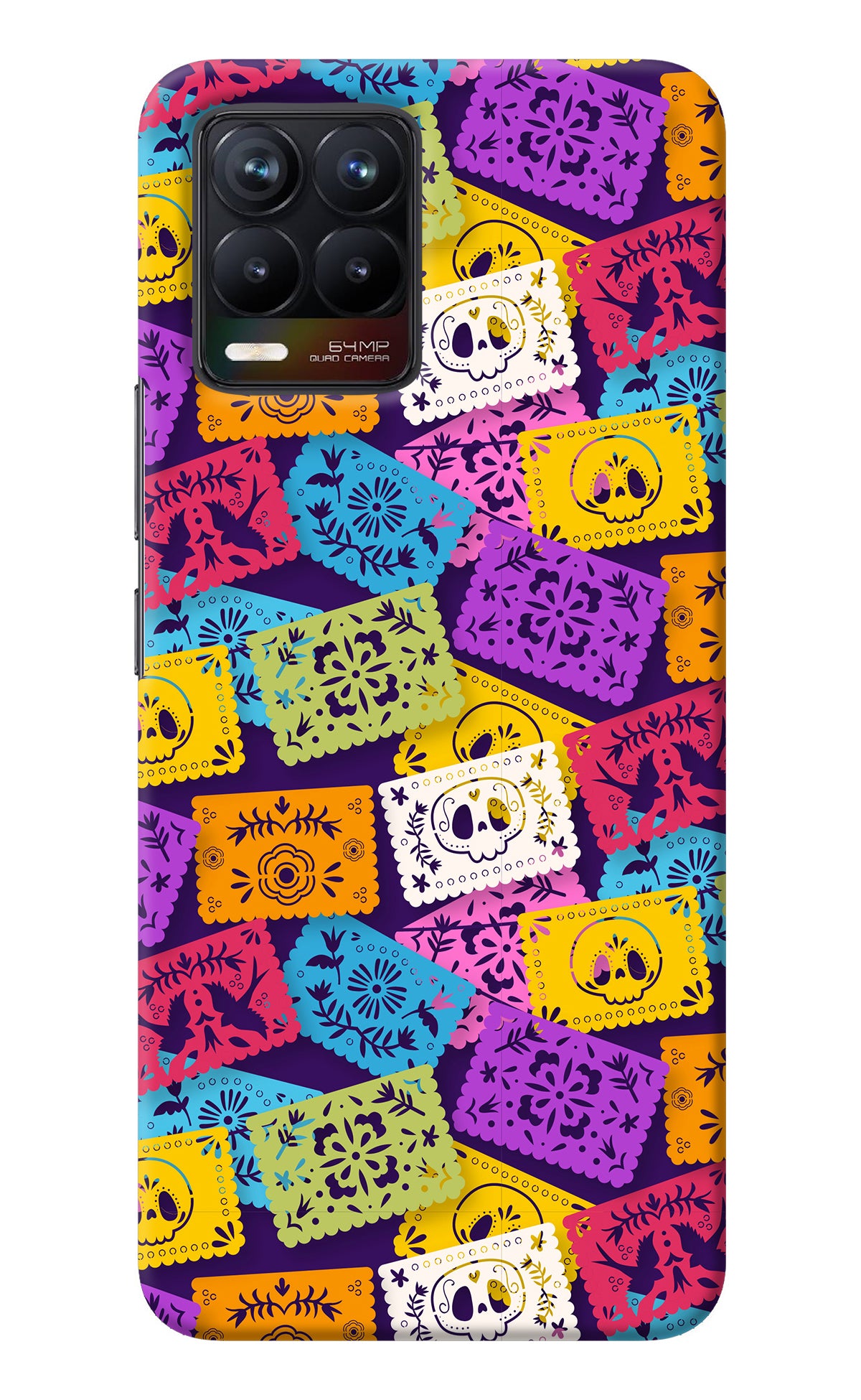 Mexican Pattern Realme 8/8 Pro (not 5G) Back Cover