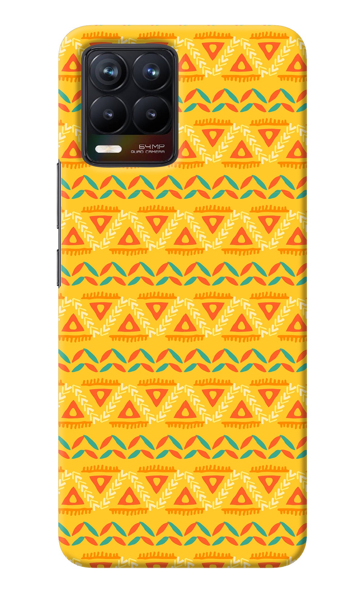 Tribal Pattern Realme 8/8 Pro (not 5G) Back Cover