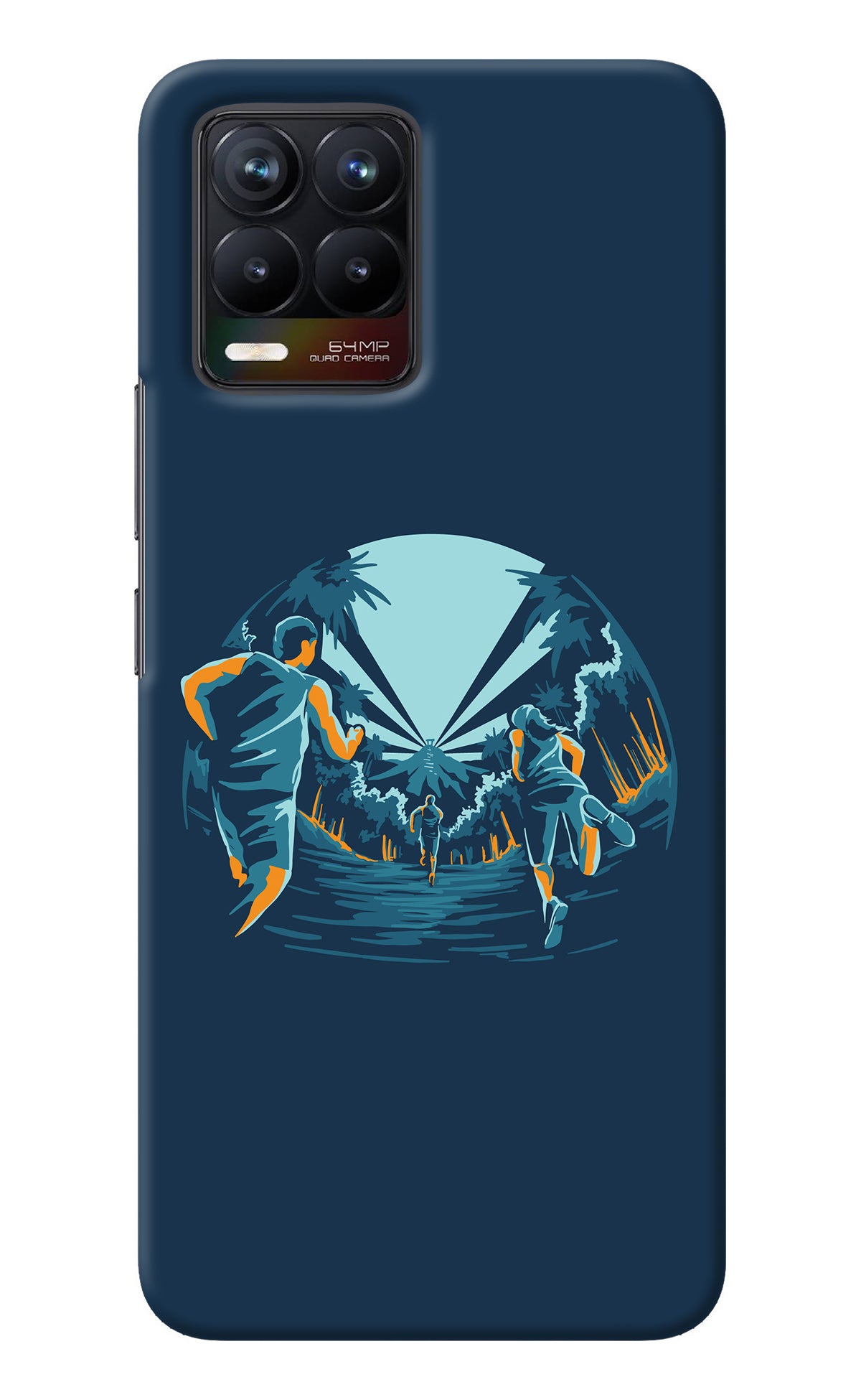 Team Run Realme 8/8 Pro (not 5G) Back Cover