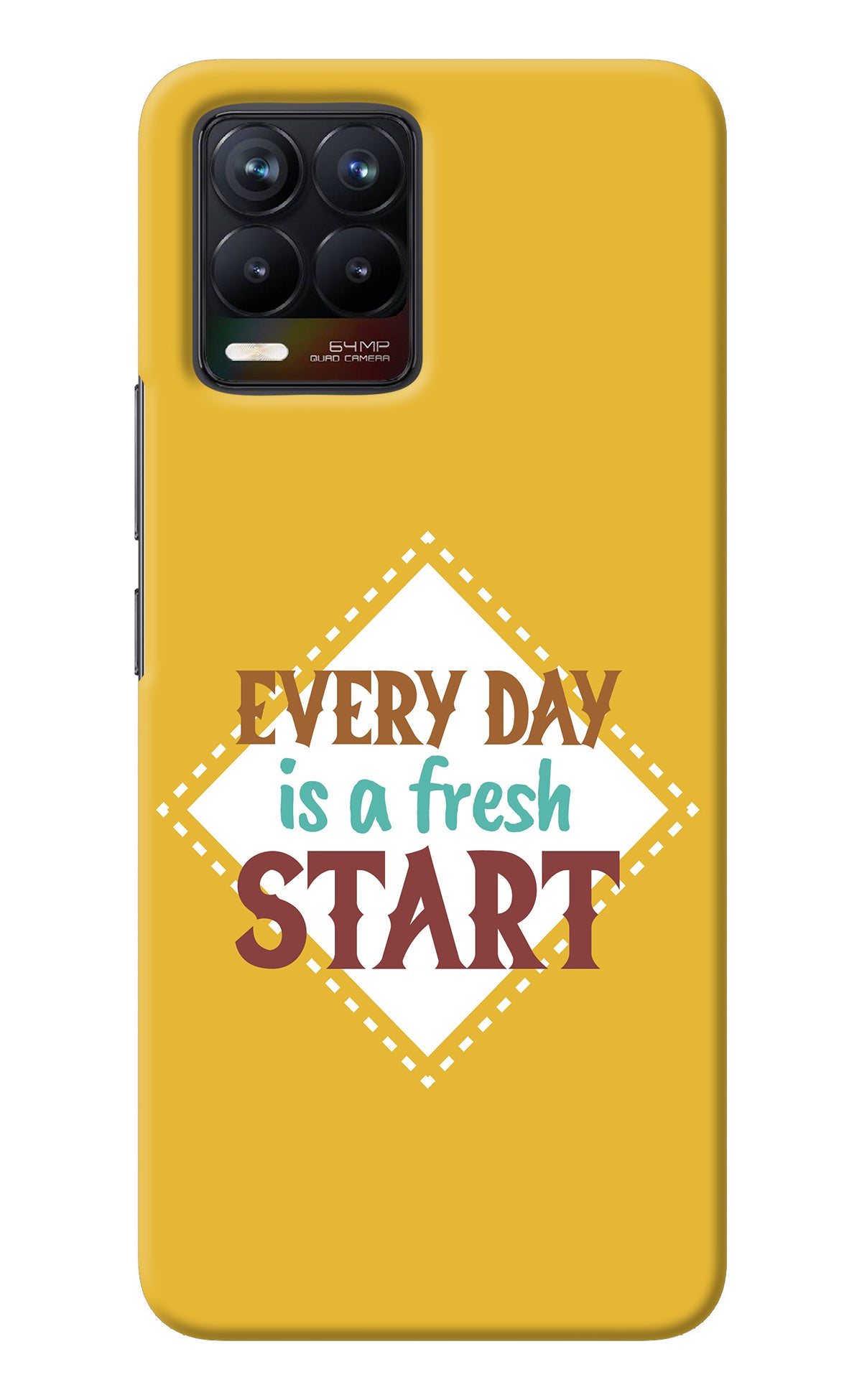 Every day is a Fresh Start Realme 8/8 Pro (not 5G) Back Cover