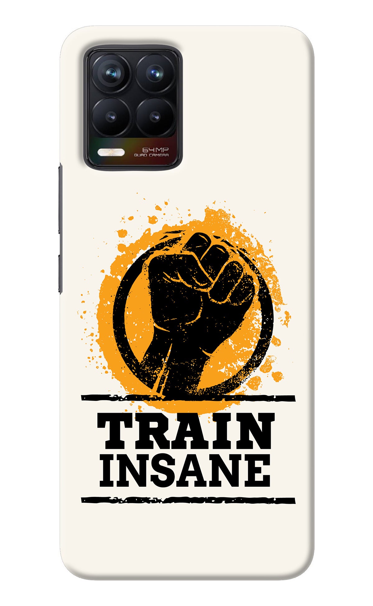 Train Insane Realme 8/8 Pro (not 5G) Back Cover
