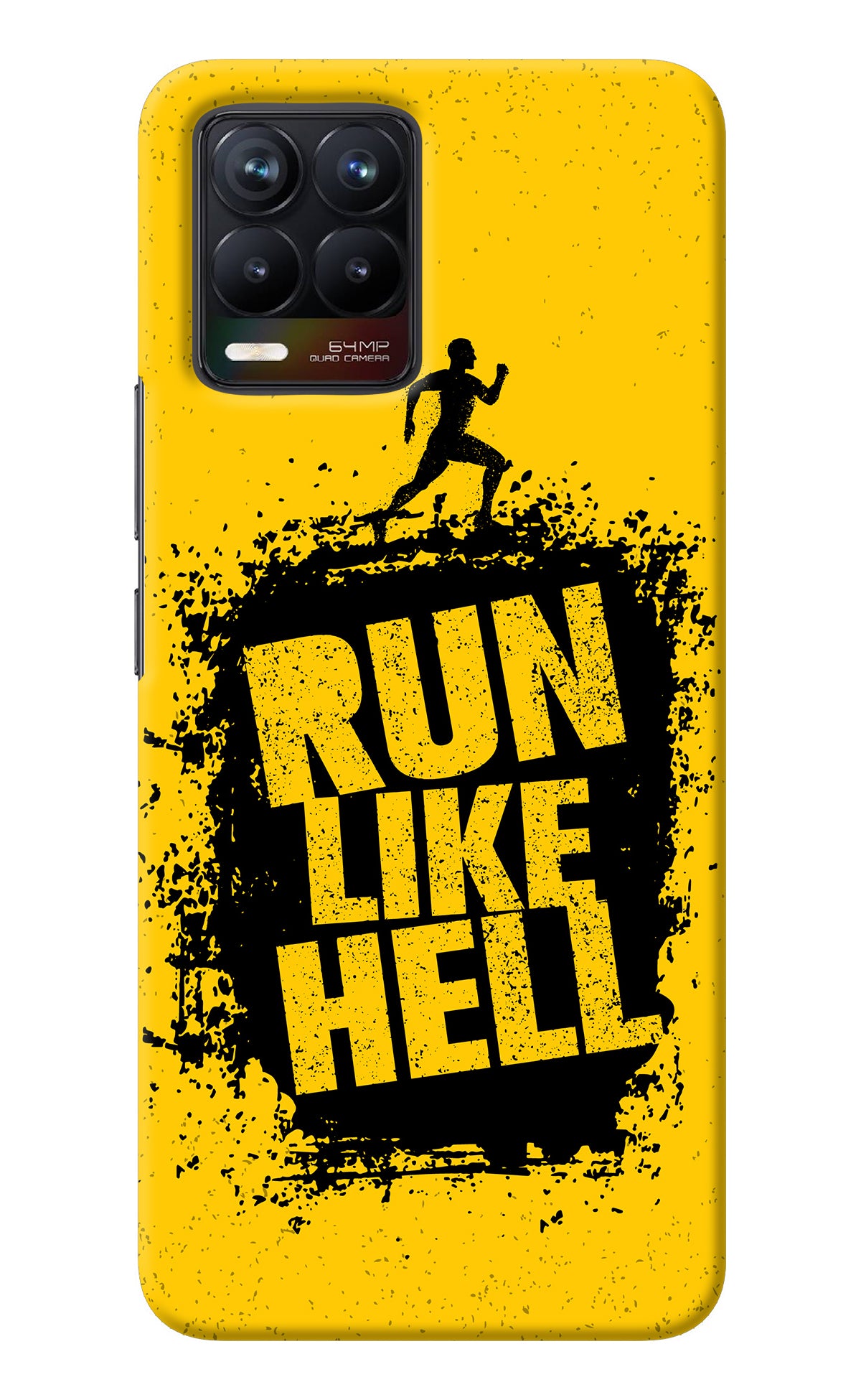 Run Like Hell Realme 8/8 Pro (not 5G) Back Cover