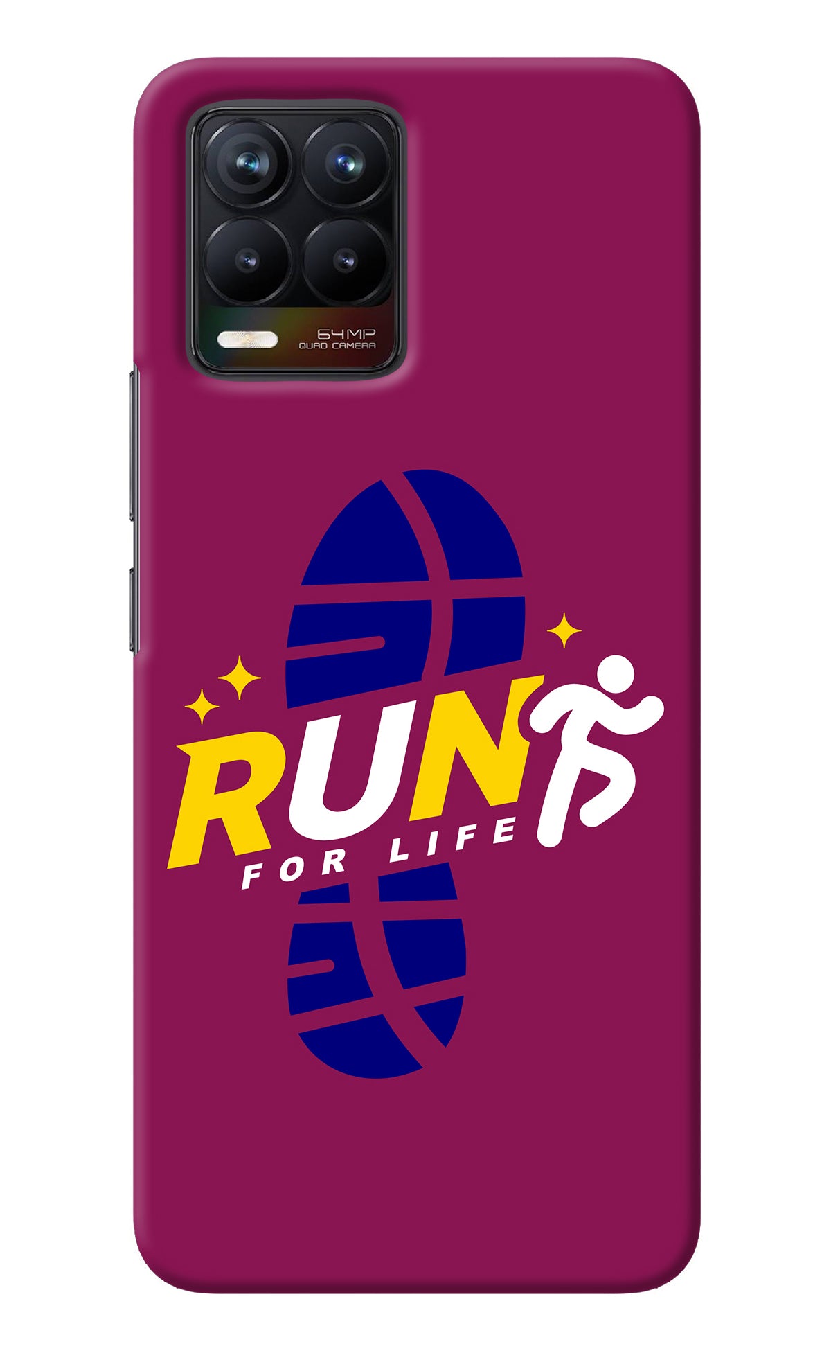 Run for Life Realme 8/8 Pro (not 5G) Back Cover
