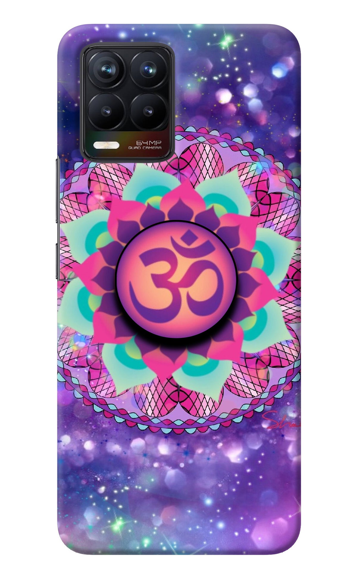 Om Purple Realme 8/8 Pro (not 5G) Pop Case