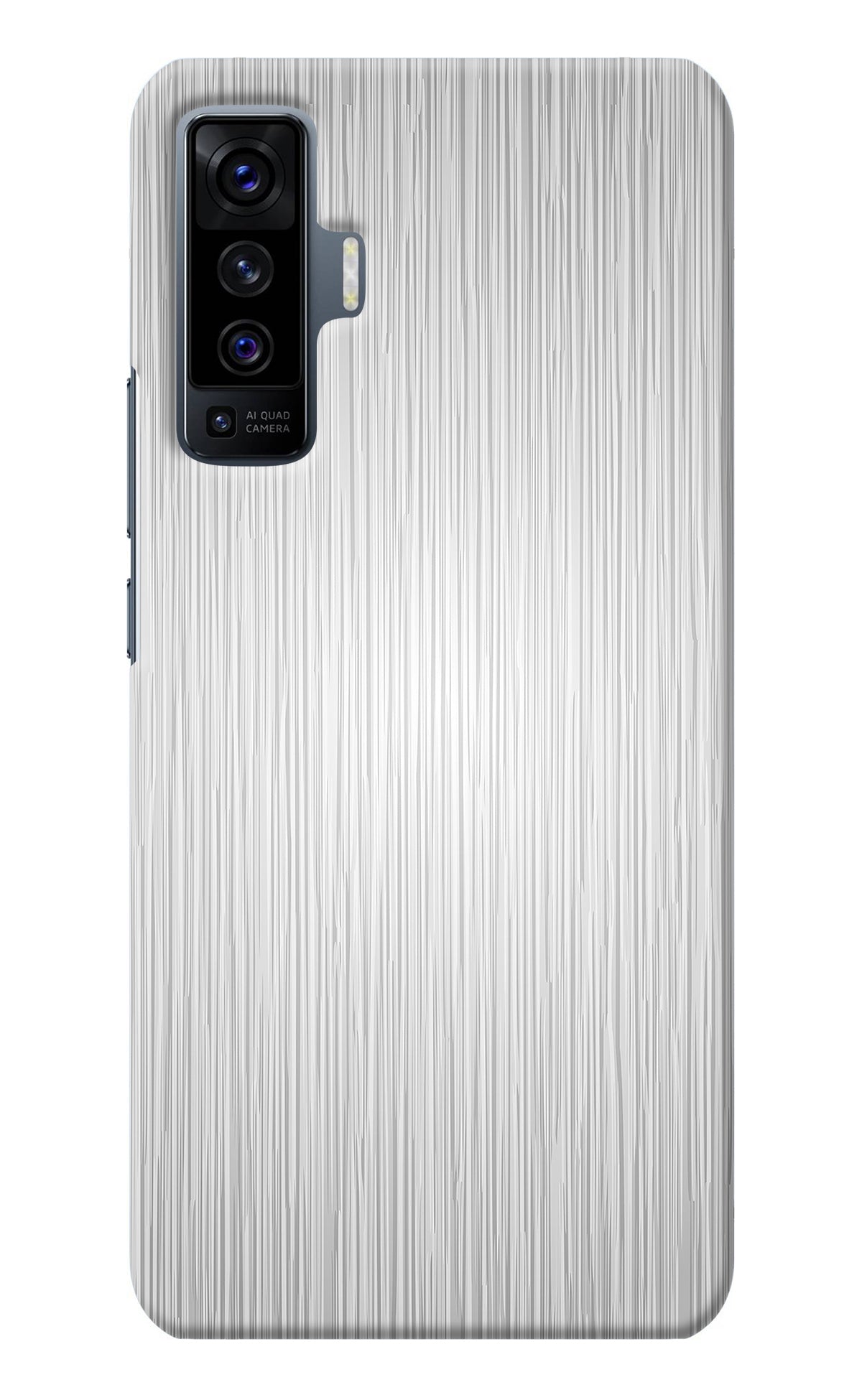 Wooden Grey Texture Vivo X50 Back Cover