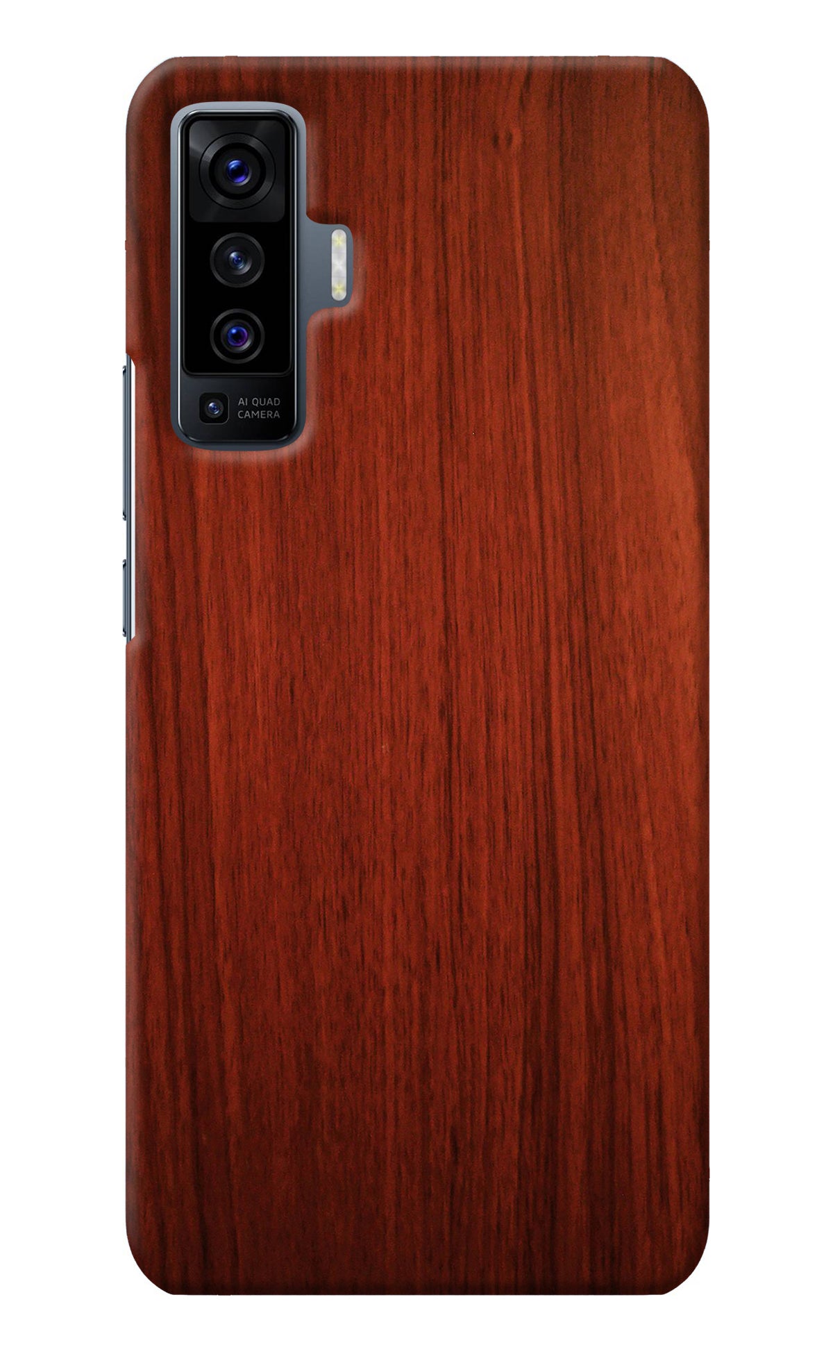 Wooden Plain Pattern Vivo X50 Back Cover