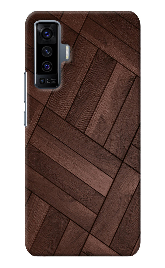 Wooden Texture Design Vivo X50 Back Cover