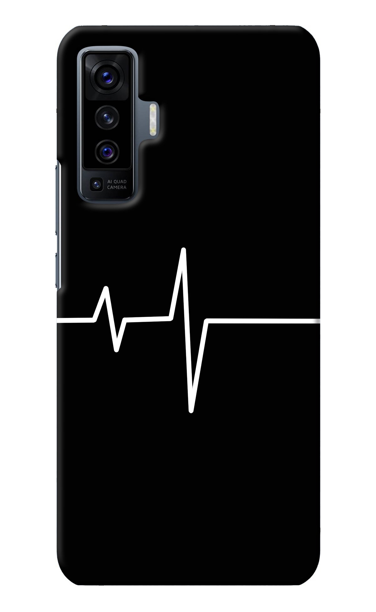 Heart Beats Vivo X50 Back Cover