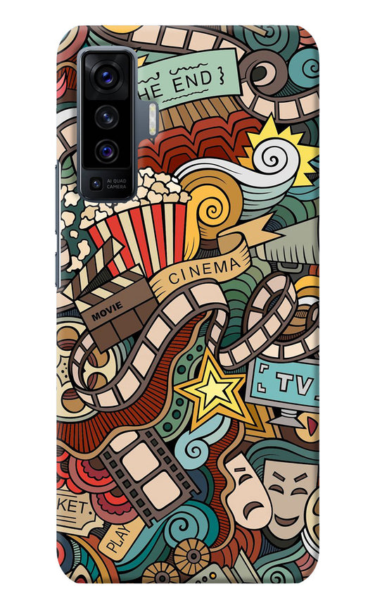 Cinema Abstract Vivo X50 Back Cover