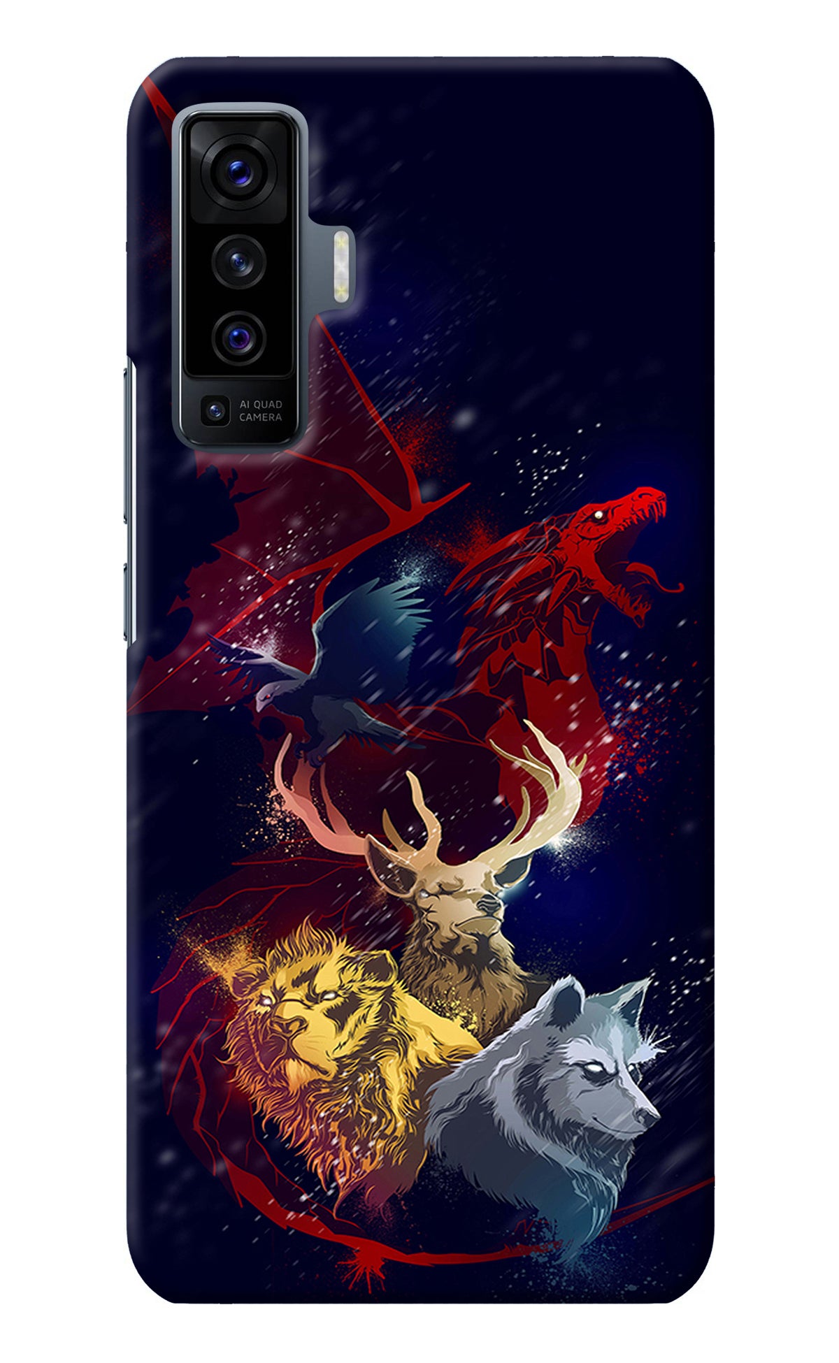 Game Of Thrones Vivo X50 Back Cover