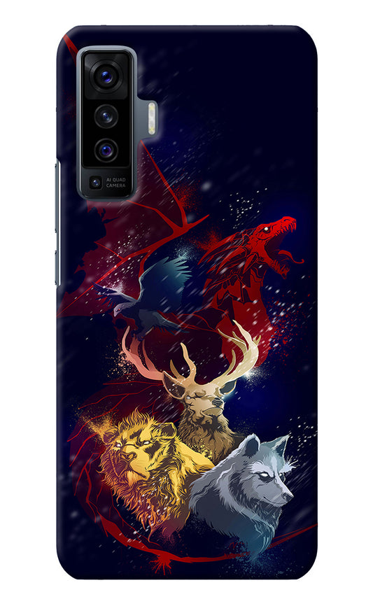 Game Of Thrones Vivo X50 Back Cover