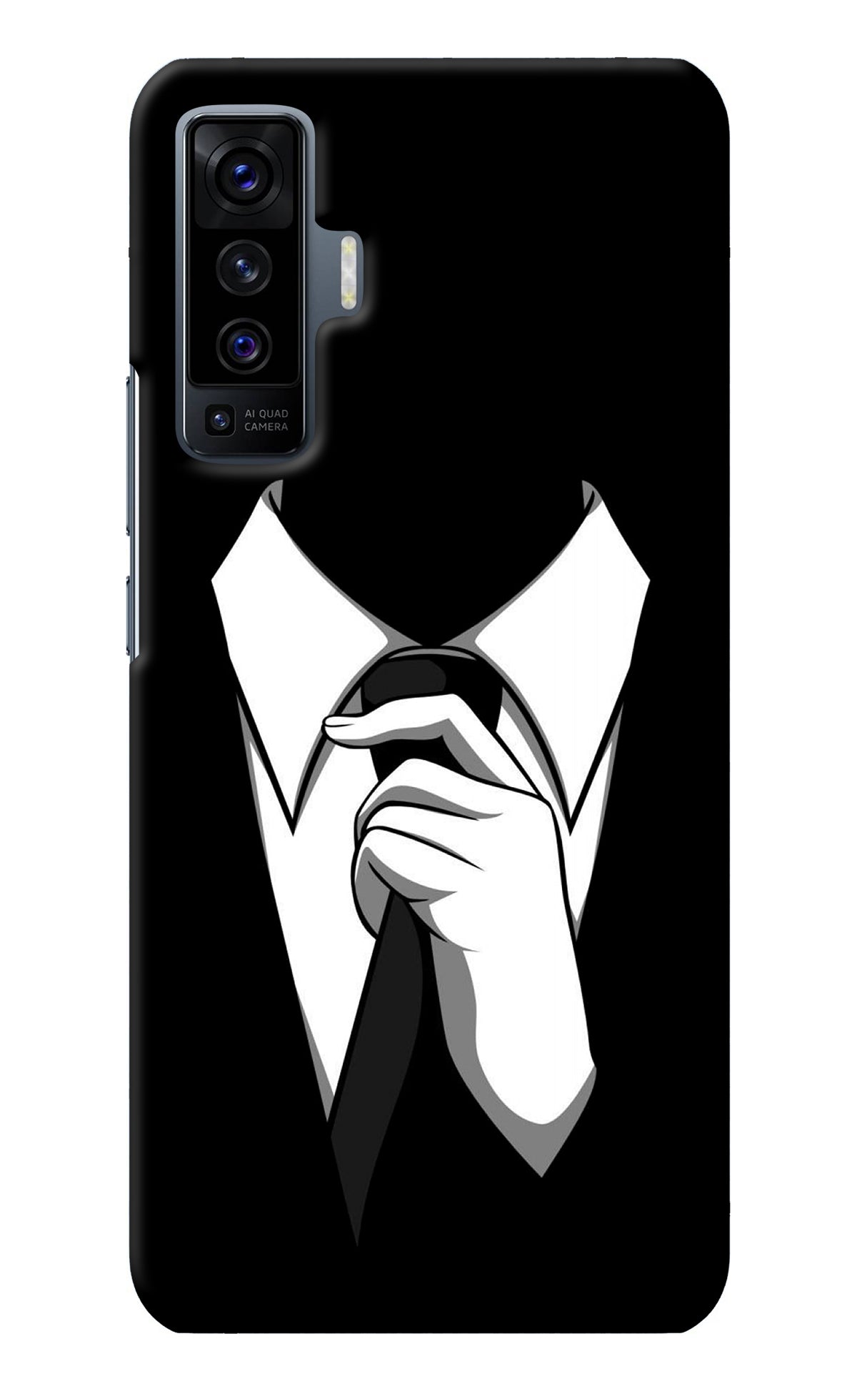 Black Tie Vivo X50 Back Cover