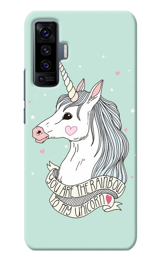 Unicorn Wallpaper Vivo X50 Back Cover