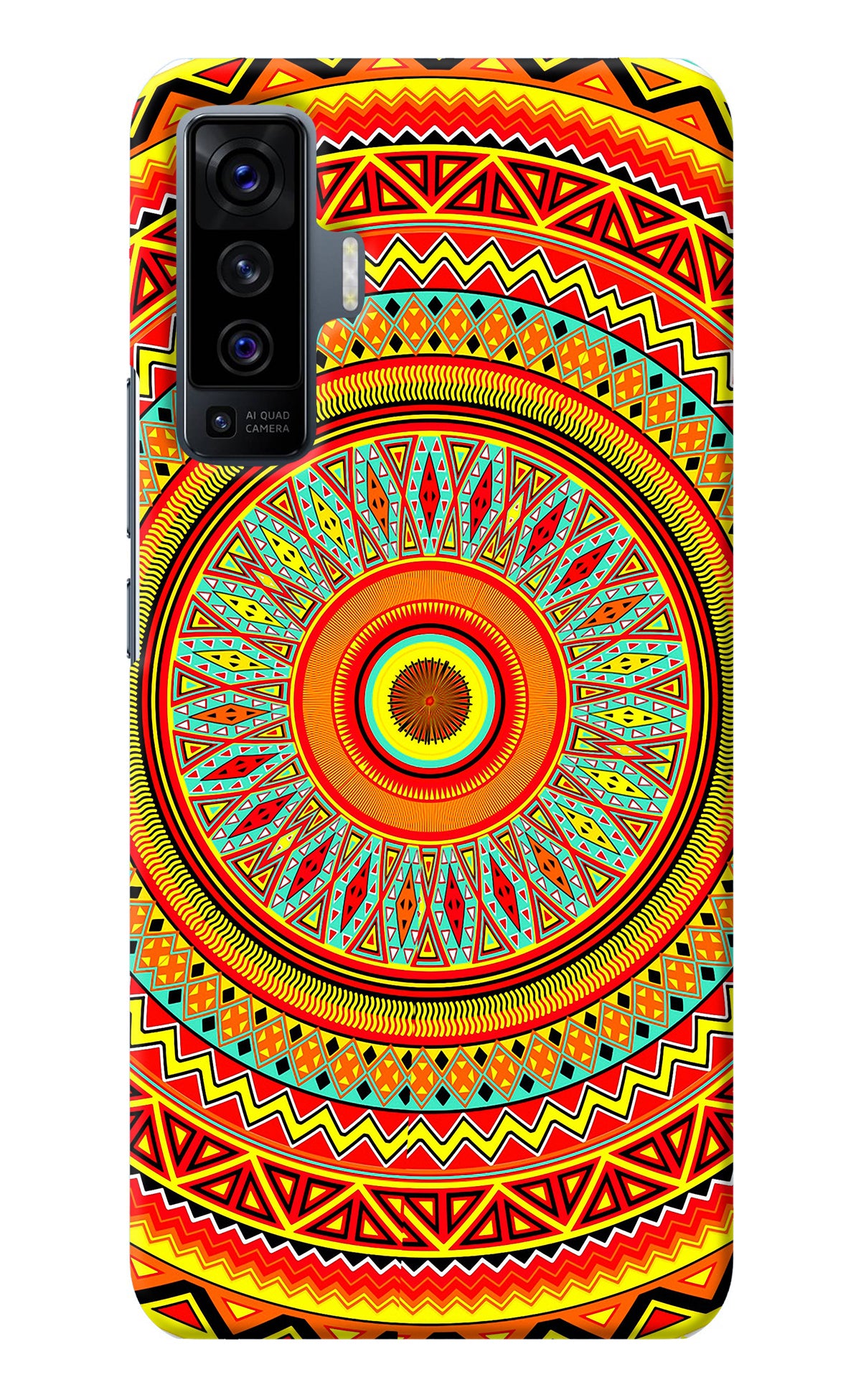 Mandala Pattern Vivo X50 Back Cover