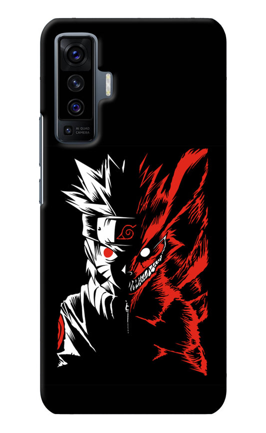 Naruto Two Face Vivo X50 Back Cover